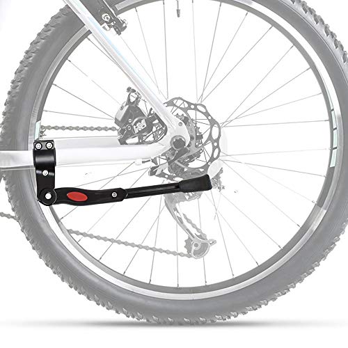 CampTeck U6896 Caballete Bicicleta Ajustable de Aluminio Bike Stand Pata de Cabra Bicicleta - Se Adapta a 24"-28" MTB Montaña, Carretera, Híbrido, Bicicletas Plegables