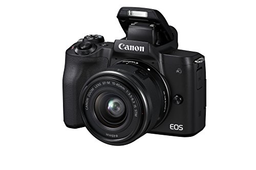 Canon EOS M50 Cuerpo Negro + 15-45 mm + 22 mm - Cámara reflex, 24.1 MP, 6000 x 4000 Pixeles, CMOS, 4K Ultra HD, Pantalla Táctil, Negro