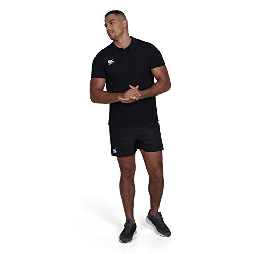 Canterbury Waimak Polo, Uomo, Negro, L