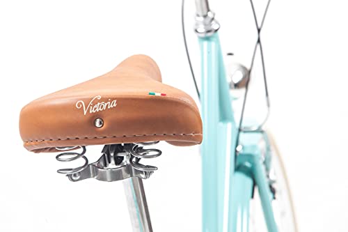 CAPRI Valentina Bicicleta, Adultos Unisex, Aquamarina, Grande