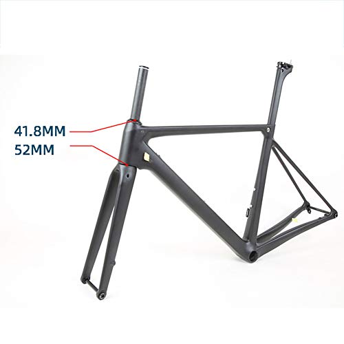 Carbono MTB Bicicleta Freno De Disco De 48CM/51CM/54CM/57CM BB92 UD Mate Carbono Set De Cuadro para Bicicleta De Montaña Bicicleta 142X12mm Disco,48CM