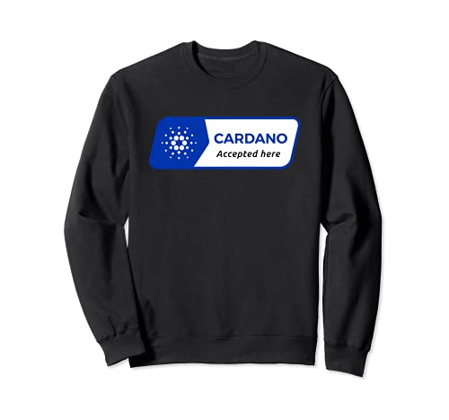 Cardano Accepted Here | Hold Cardano ADA Sudadera