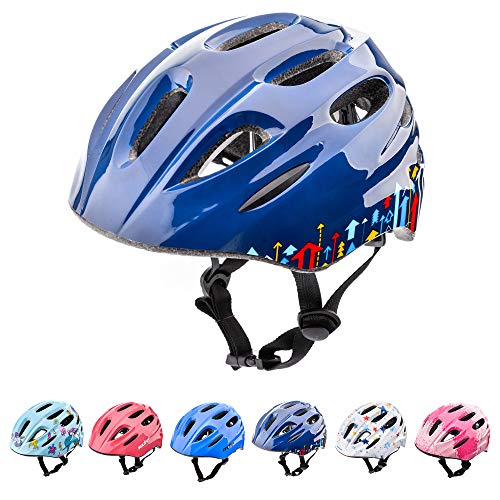 Casco Bicicleta Bebe Helmet Bici Ciclismo para Niño - Cascos para Infantil Bici Helmet para Patinete Ciclismo Montaña BMX Carretera Skate Patines monopatines KS01 (XS 44-48 cm, Arrows)