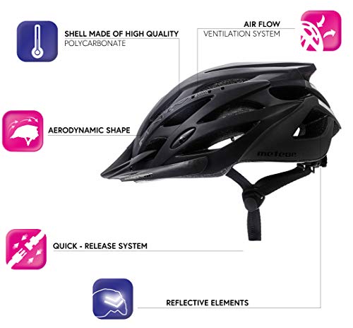 Casco Bicicleta Helmet Bici Ciclismo para Jóvenes y Adulto Bicicleta Patineta Skate Patines Monopatines - Bici Accesorios - El diseño Ligero - Muchos Patrones - Marven