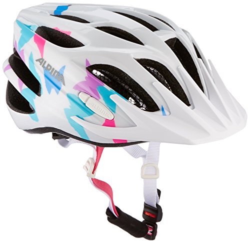 Casco de ciclismo Para Niño Alpina FB 2.0, Niños, Radhelm FB JR 2.0, White Butterfly, 50-55