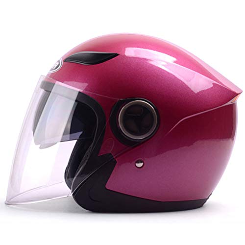 Casco de moto Cara abierta Cascos de moto Motociclista Scooter Casco de equitación Casco de cara completa Bicicleta