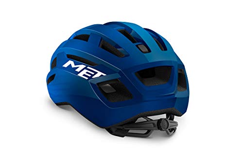 Casco Met Vinci MIPS Metallic Blue/Glossy Talla L (56-61)