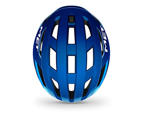 Casco Met Vinci MIPS Metallic Blue/Glossy Talla L (56-61)