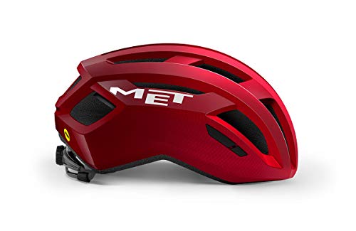 Casco Met Vinci MIPS Metallic Red/Glossy Talla L (58-61)