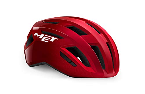 Casco Met Vinci MIPS Metallic Red/Glossy Talla L (58-61)