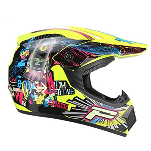 Cascos de moto Casco de motocross Casco Rainbow MTB Casco integral Casco de bicicleta Cascos para hombre Full Face DOT