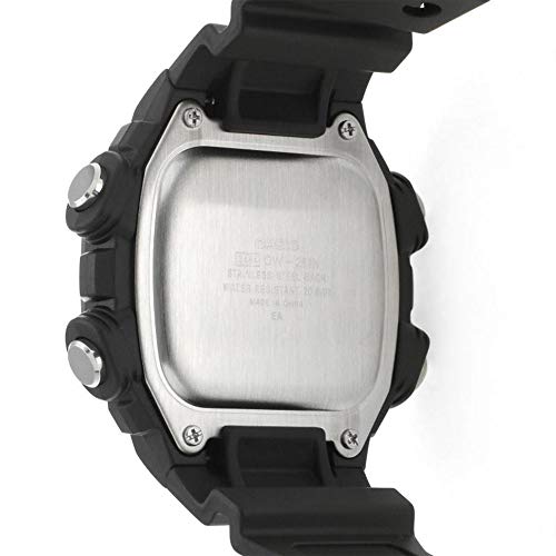 Casio Reloj Digital para Hombre de Cuarzo con Correa en plástico DW-291H-9AVEF