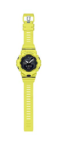 Casio Reloj Digital para Hombre de Cuarzo con Correa en Resina GBA-800-9AER, Amarillo Neón