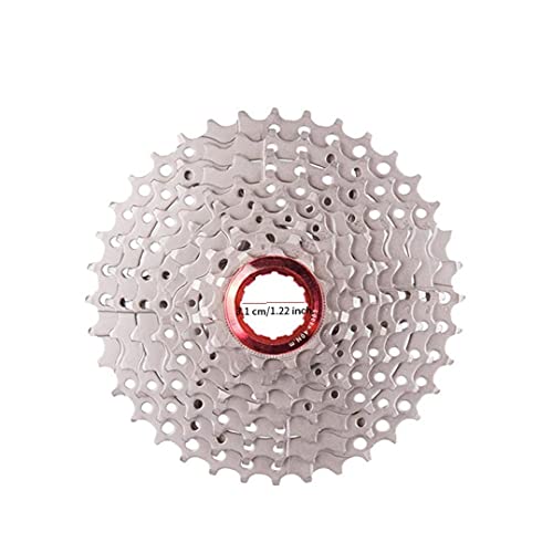 Cassette De 9 Velocidades 11-36t MTB Cassette 9 Velocidad para Shimano Sram Derecolleur Montailla De Montaña MTB Bicicleta (Peso Ligero)