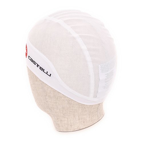 Castelli 4516043-001Tocado, Unisex - Adulto, Blanco, Talla única