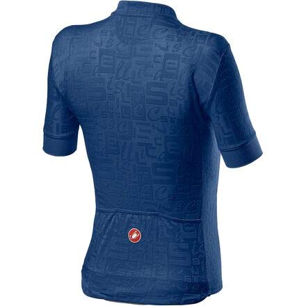 CASTELLI PROMESSA Jacquard Jersey Camiseta, Agate Blue, S para Mujer