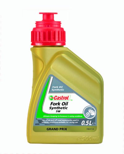 Castrol 17916585 - Aceite sintético para suspensión de motocicletas (5W, 500 ml)