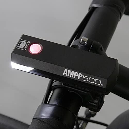 CATEYE Ampp 500 Front Luz para Bicicleta, Unisex Adulto, Negro, Talla única