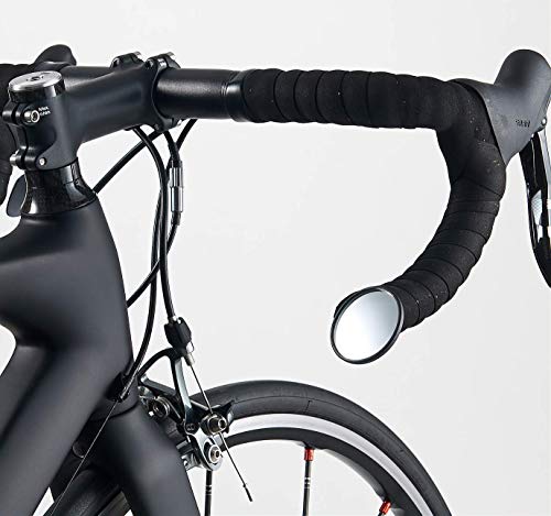 CatEye Espejo para bicicleta con extremo de barra BM-45, negro
