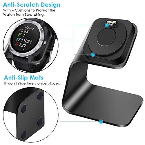 CAVN Cargador Compatible con Garmin Fenix 6 6S 6X Pro,Fenix 5 5S 5X Plus,Forerunner 935 945 745 45 45S 245,Approach S10 S40 S60 S62,Vivoactive 3 4 4S,Vivomove 3 3S,Vivosport,Instinct,Venu Cargador