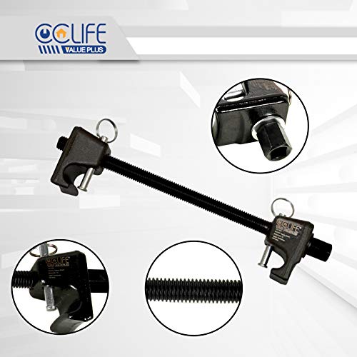 CCLIFE 2 piezas Compresor Muelles Amortiguador, Compresor de Muelles para Coche de 300mm, Herramientas para Coches