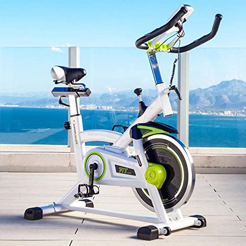 Cecotec Bicicleta Spinning Estática con Volante de Inercia de 16 Kg Extreme. Sistema Silence Fit, Pulsómetro, Manillar y Sillín Regulable, Pantalla LCD, Ruedas, Peso máximo 120 Kg