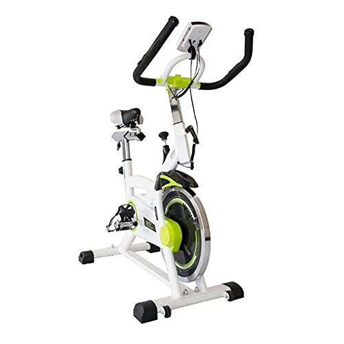 Cecotec Bicicleta Spinning Estática con Volante de Inercia de 16 Kg Extreme. Sistema Silence Fit, Pulsómetro, Manillar y Sillín Regulable, Pantalla LCD, Ruedas, Peso máximo 120 Kg