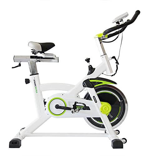 Cecotec Bicicleta Spinning Estática con Volante de Inercia de 16 Kg Extreme. Sistema Silence Fit, Pulsómetro, Manillar y Sillín Regulable, Pantalla LCD, Ruedas, Peso máximo 120 Kg