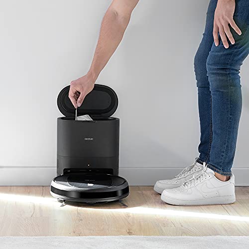 Cecotec Robot Aspirador y Fregasuelos con Base de Autovaciado Conga 2290 Ultra Home. 4 en 1, 2100 Pa, App con Mapa, Limpieza Ordenada, Cepillo de Mascotas, Alexa & Google Assistant