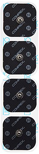 CefarCompex 6260760 - Electrodos Easysnap Performance, 5 X 5 cm, pack de 4