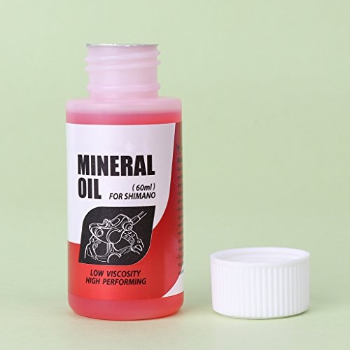 Celan - Líquido de aceite mineral para sistema de frenos Shimano, envase de 60 ml; aceite para bicicletas de montaña