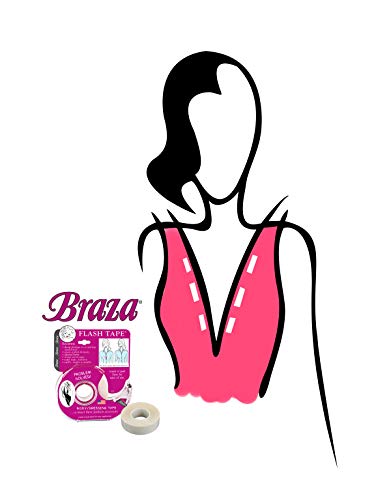 Cette Flash Tape Cinta Adhesiva de lencería, Blanco (Clear 390), única (Talla Fabricante: Regular) para Mujer