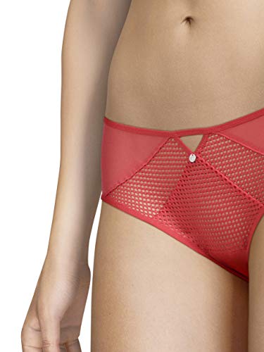 Chantelle Motif Braguita, Rojo (Congo Red 0su), No Aplica (Talla del Fabricante: 44) para Mujer