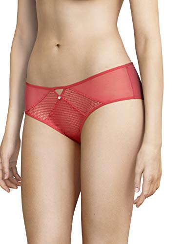 Chantelle Motif Braguita, Rojo (Congo Red 0su), No Aplica (Talla del Fabricante: 44) para Mujer