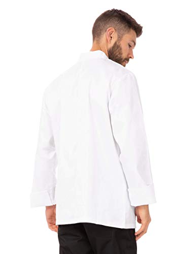 Chef Works a371-s – Chaqueta de cocinero Le Mans, color blanco