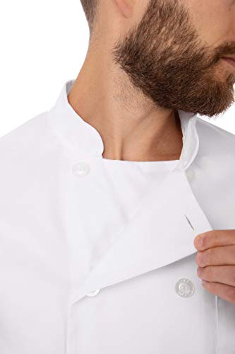 Chef Works a371-s – Chaqueta de cocinero Le Mans, color blanco