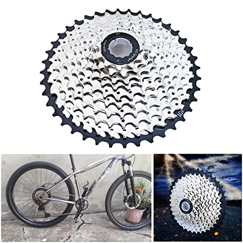 chiwanji 8 9 Cassette de 10 Velocidades a Prueba de Oxidación a Prueba de Bicicletas, Rueda de Ruedas de Montaña Flyhwheel, Tienda de Reparaciones, Componente - 10 Velocidad 11-40T