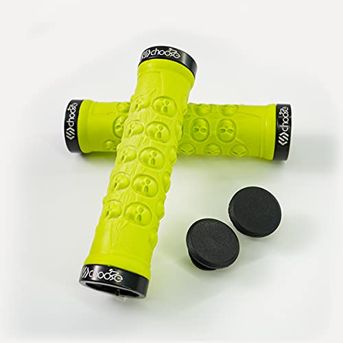 Chooee Verde BMX MTB Cycle Bicicleta de Montaña Mango de la Barra de Goma Extremo Grip