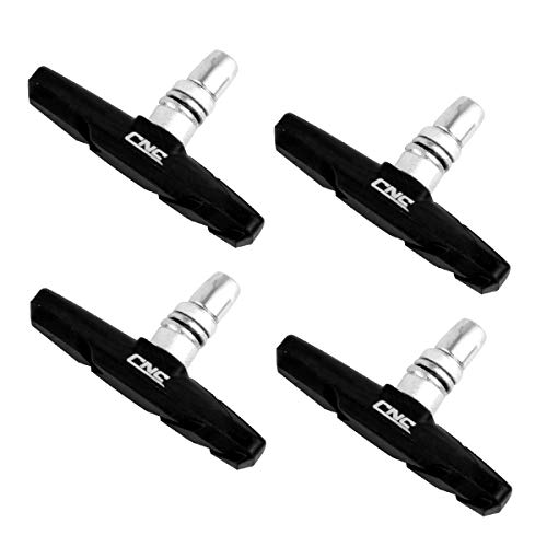 Chooee Zapatas de Freno Set, Bloques de Freno de Bicicleta para V-Brake，Negro