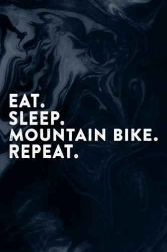 Chronic Pain Tracker - Mountain Bike Eat Sleep MTB Repeat Downhill Biking Gift Funny: Mountain Bike, Chronic Pain Log Book Symptom Tracker and Health ... Pain management ... treatment, organisat