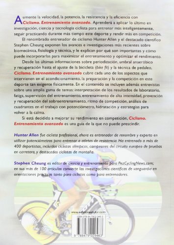 Ciclismo. Entrenamiento Avanzado