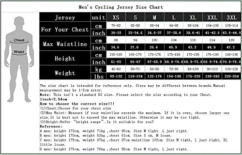 Ciclismo Jersey de los Hombres de la Bicicleta Jersey de la Parte Superior de la Bicicleta de los Hombres de MTB Jersey de Carreras de Deporte Camisetas