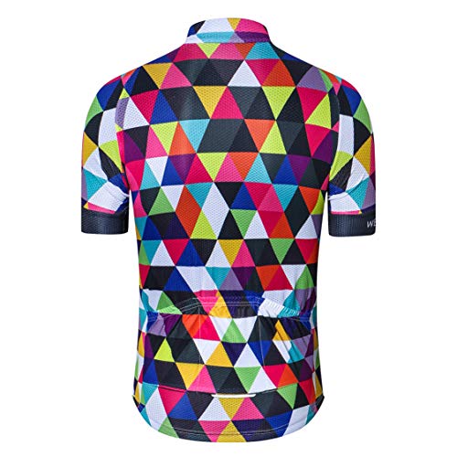 Ciclismo Jersey hombres Bike MTB cremallera Mountain Road Bicicletas tops Camisetas Transpirable ropa de secado rápido verano deportes al aire libre ciclismo para ropa masculina colorido XXXL