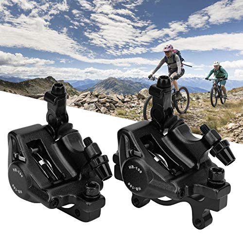 Ciclismo Pinza de Freno HB-100 Línea de Bicicleta de montaña Tirando Juegos de Frenos de Disco hidráulicos Presión de Aceite Frenos de Disco Herramienta Pinzas(Negro)