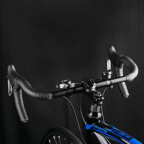 Cinta de manillar de bicicleta, cinta de manillar de ciclismo, componentes de ciclismo, antideslizante, absorbente de golpes, para bicicleta de carretera y bicicletas urbanas, color negro