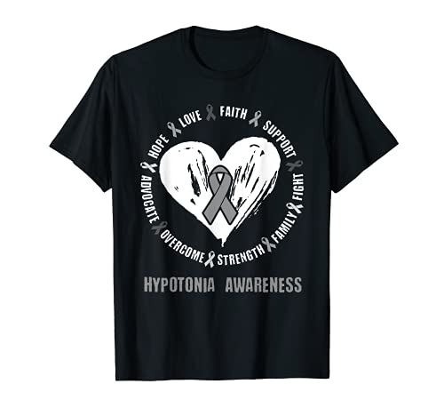 Cinta del corazón relacionada con la hipotonía Camiseta