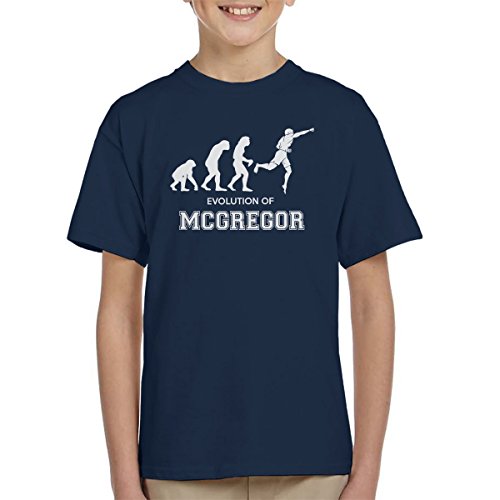 Cloud City 7 Conor McGregors Notorious Evolution Kid's T-Shirt