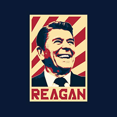 Cloud City 7 Ronald Reagan Retro Propaganda Men's T-Shirt