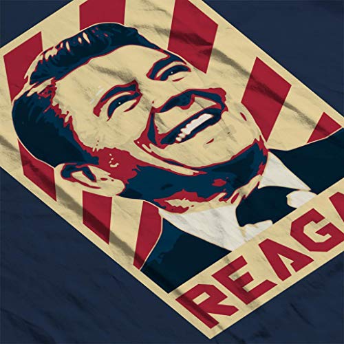 Cloud City 7 Ronald Reagan Retro Propaganda Men's T-Shirt