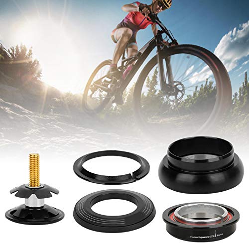 cloudbox Auriculares de Tubo cónico-Marco de Tubo Recto CNC Cambio a Auriculares de Tubo cónico de Horquilla Anterior para Bicicleta de Carretera de montaña